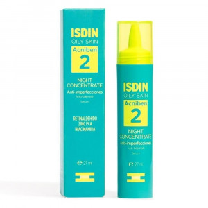 Acniben Oily Skin Night Concentrate 27 ml | Siero notte pelli grasse e acneiche | ISDIN