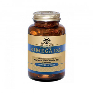 Advanced Omega D3 120 perle | Omega 3 + Vitamina D | SOLGAR