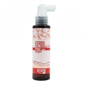 Ferro Colloidale Plus 20 ppm 100 ml | Rimedio ricostituente | AESSERE
