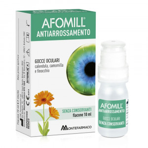 ANTIARROSSAMENTO collirio 10 ml | Gocce oculari per occhi rossi e irritati | AFOMILL 