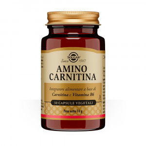 AMINO Carnitina 30 capsule | Integratore di amino carnitina | SOLGAR