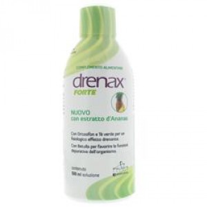 DRENAX FORTE 500 ml | Integratore con Estratto d'Ananas | DRENAX