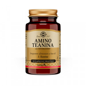 AMINO TEANINA 30 capsule vegetali | Integratore di L-Teanina | SOLGAR