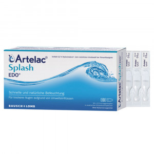 Splash 10 flaconcini Monodose 0,5 ml | Collirio idratazione immediata | ARTELAC 