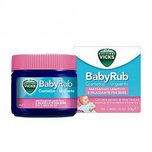VICKS BabyRub | Unguento lenitivo e rilassante 50 g