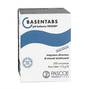 Basentabs pH Balance 200 cpr | Integratore alcalinizzante | NAMED - Pascoe