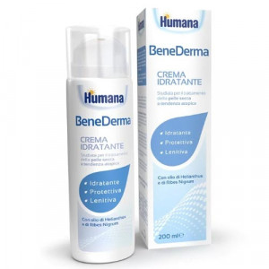 BeneDerma Crema Idratante 200 ml | Crema per la cute dei bambini | HUMANA