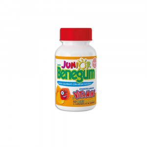 Benegum Junior Gelee 52 caramelle | Caramelle con vitamine gusto frutta | BENEGUM