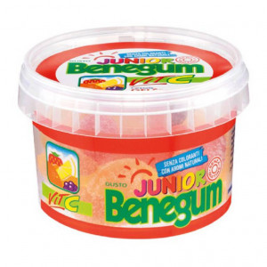BENEGUM Junior 130g | Caramelle con Vitamina C senza coloranti | Perfetti Van Melle