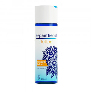 Bepanthenol Tattoo Detergente 200 ml | Detergente delicato pelle tatuata | BEPANTHENOL