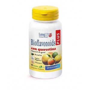 Bioflavonoids Plus 60 tav | Integratore di flavonoidi da agrumi, vitamina C, bromelina | LONGLIFE