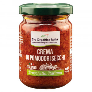 Crema di pomodori secchi 140g | Crema sugo BIO | Bio Organica Italia