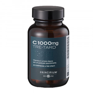 C 1000 mg TRE-TARD 60 cps | Vitamina C a triplo rilascio | BIOS LINE Principium