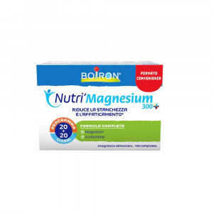 Nutri Magnesium 300+ 160 compresse | Integratore di Magnesio e vitamine | BOIRON