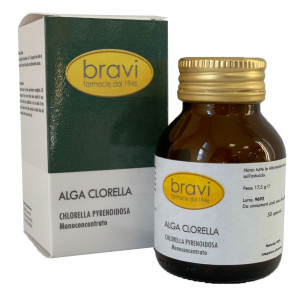 Alga Clorella 50 capsule | Integratore depurativo | BRAVI LAB