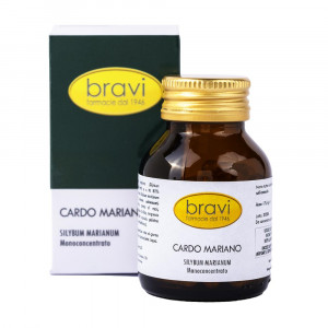 Cardo Mariano 50 capsule | Integratore Depurativo epatico | BRAVI LAB