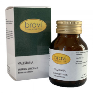 Valeriana 50 capsule | Integratore Insonnia | BRAVI LAB