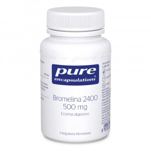 Bromelina 30 capsule | Integratore drenante e digestivo | PURE ENCAPSULATIONS