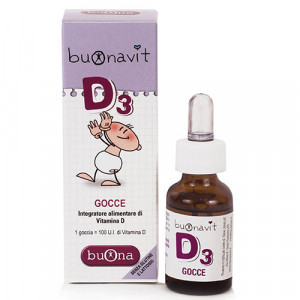BuonaVit D3 gocce 12 ml | Integratore vitamina D | BUONA