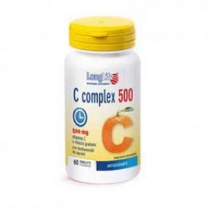 C complex 500 60 tav | Integratore Vitamina C e Bioflanoidi | LONGLIFE 