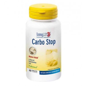 CARBO STOP 60 tav | Integratore per il Metabolismo dei Carboidrati | LONGLIFE    