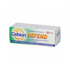 Cebion Defend 12 compresse effervescenti | Integratore difese immunitarie | CEBION