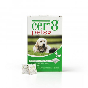 CER8 FOR PETS | Cerotti per animali antizanzare con oli essenziali | LARUS PHARMA