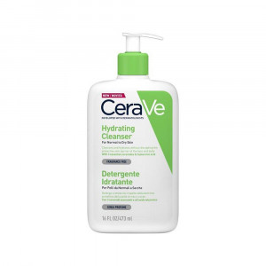 Cerave Detergente Idratante 473 ml | Detergente pelli normali, secche e sensibili | CERAVE
