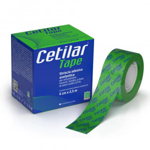 Cetilar Tape 4,5 cm x 2,5 m |  Striscia Adesiva Anelastica dolori articolari | CETILAR