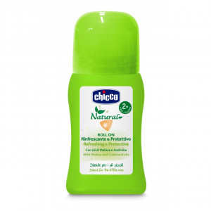 Roll On Rinfrescante Protettivo 60 ml | Repellente corpo zanzare | CHICCO Natural
