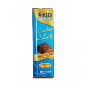 CIOCCO AL LATTE | Cioccolato Senza Zucchero  | GIUSTO 