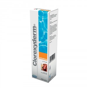 ICF SOLUZIONE 250 ml | Disinfettante Emolliente con Clorexidina per Cani e Gatti | CLOREXYDERM    