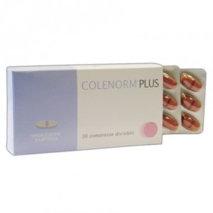 COLENORM PLUS 30 compresse divisibili | Integratore per il colesterolo | COLENORM