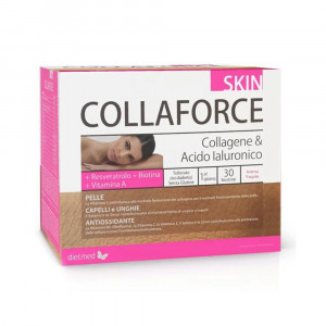 Collaforce Skin 30bustine | Integratore collagene e acido ialuronico | DIETMED