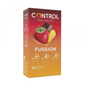 Fussion 12 pezzi | Preservativi in 3 gusti | CONTROL
