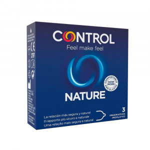 Control Nature 2,0 3pz | Preservativi in lattice naturale | CONTROL