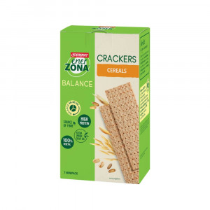 CRACKER INTEGRALI 40-30-30 CEREALI | Cracker gusto Cereali 7 minipack | ENERZONA