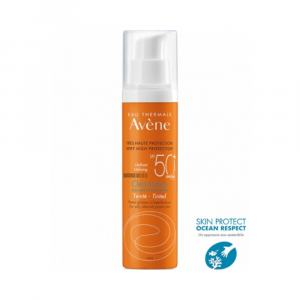 Crema Solare Colorata 50+ 50 ml |  Protezione alta pelle grassa | AVENE Cleanance