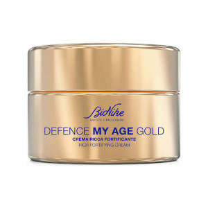 Defence My Age GOLD Crema ricca 50 ml | Crema ricca fortificante pelli mature | BIONIKE