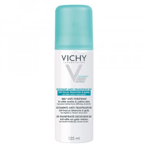 Deo antitracce 48h 125 ml | Deodorante anti macchie antitraspirante spray | VICHY