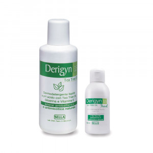 DERIGYN 300 ml | Dermodetergente intimo antibatterico al Tea tree oil | DERIGYN