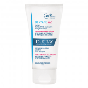 Crema Riparatrice 30 o 100 ml | Trattamento per eczema viso, corpo e mani | DUCRAY Dexyane MeD