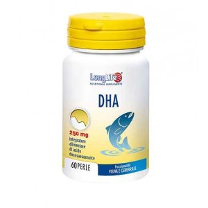 DHA 250 mg 60 Perle | Integratore vista e mamma | LONGLIFE