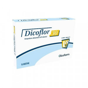 DICOFLOR 30 15 bustine | Probiotici per alterazione flora batterica | DICOFARM