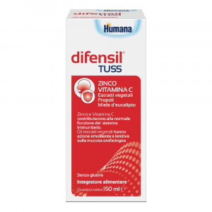 Difensil Tuss 150ml | Soluzione per la tosse | HUMANA