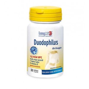 DUODOPHILUS 30 Capsule | Integratore di Batteri Lattici e Vitamine B | LONGLIFE
