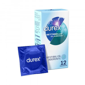 SETTEBELLO 12pz | Preservativi comfort 52.5 mm | DUREX