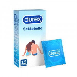 SETTEBELLO CLASSICO 12PZ | Preservativi lattice in gomma naturale | DUREX
