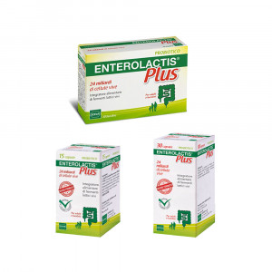 Enterolactis Plus - varie formulazioni | Integratore Probiotici | ENTEROLACTIS