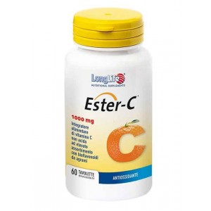Ester C 1000 mg 60 tav | Integratore di Vitamina C | LONGLIFE